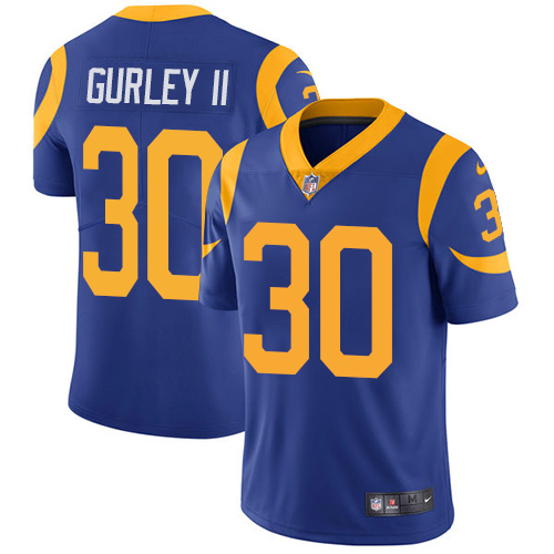 wholesale soccer jerseys usa Youth Los Angeles Rams 30 Todd Gurley II